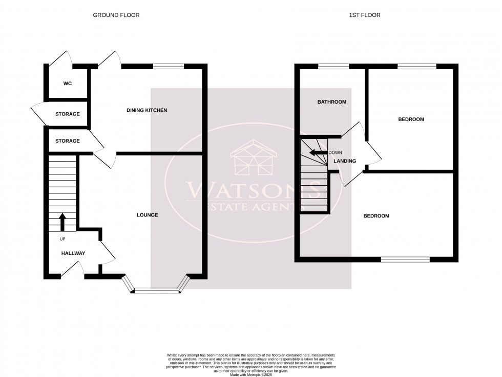 Floorplan for Underwood, Nottingham