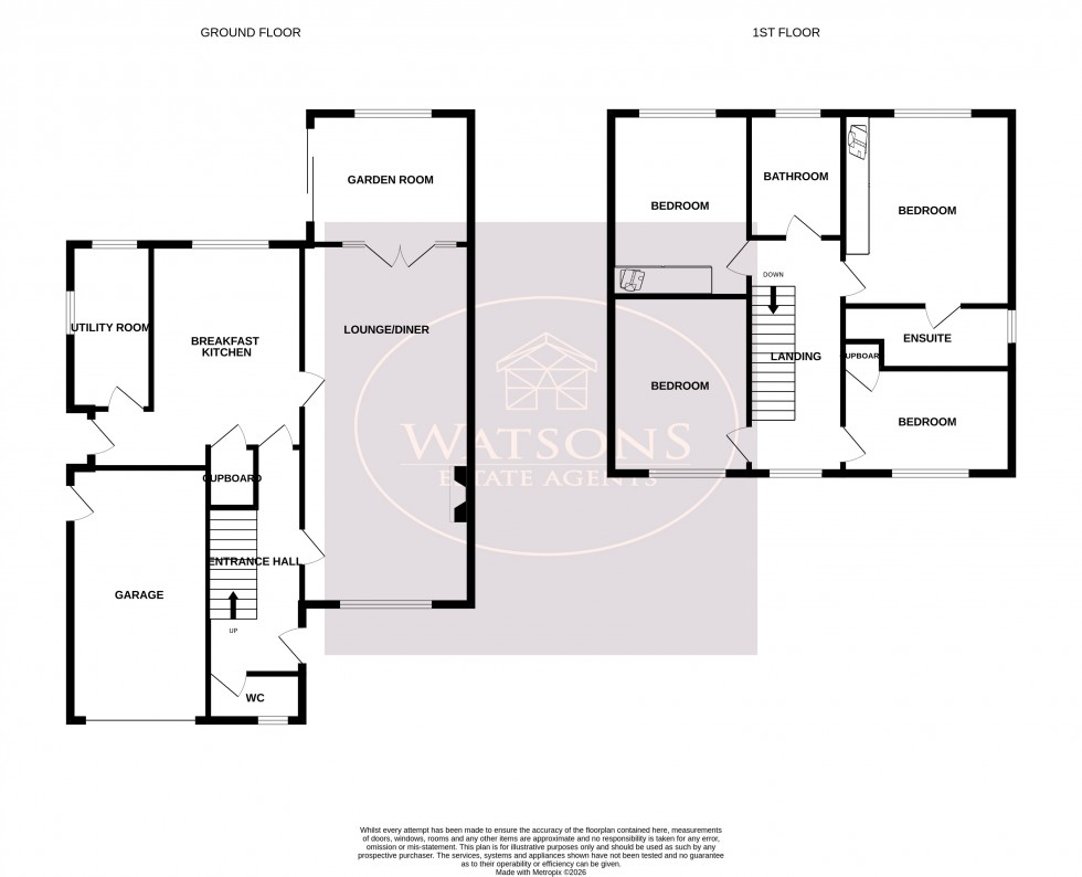 Floorplan for Underwood, Nottingham