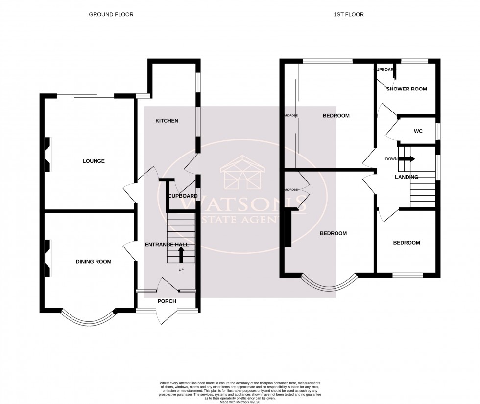 Floorplan for Nuthall Road, Nottingham