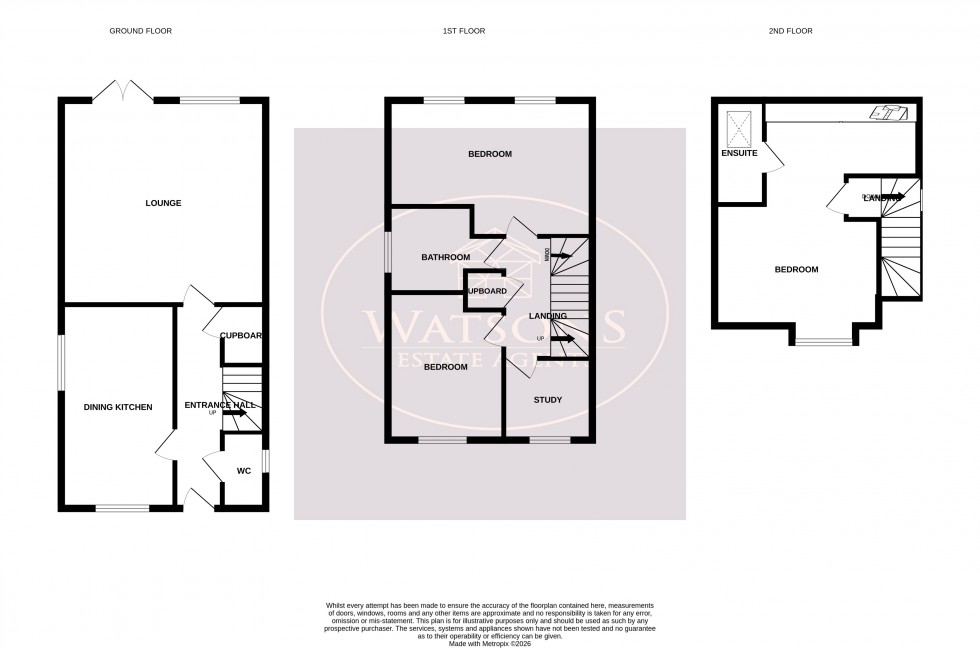 Floorplan for Selston, Nottingham