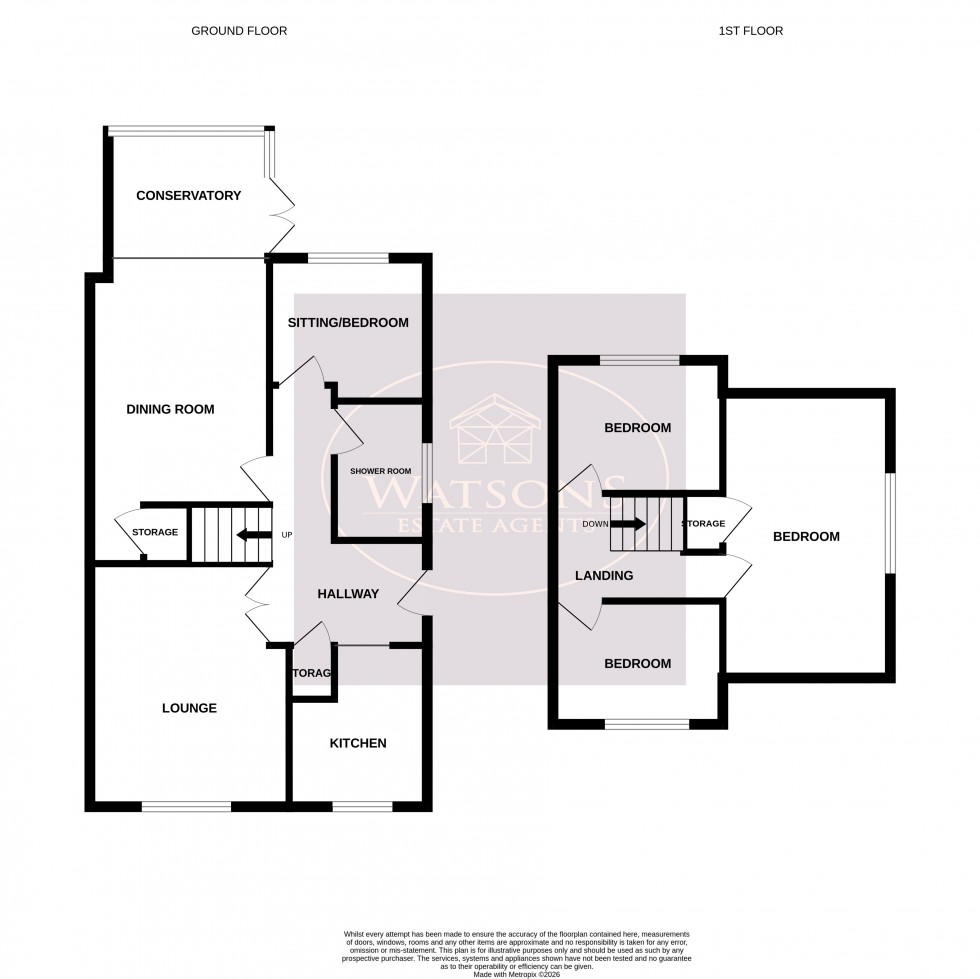 Floorplan for Eastwood, Nottingham