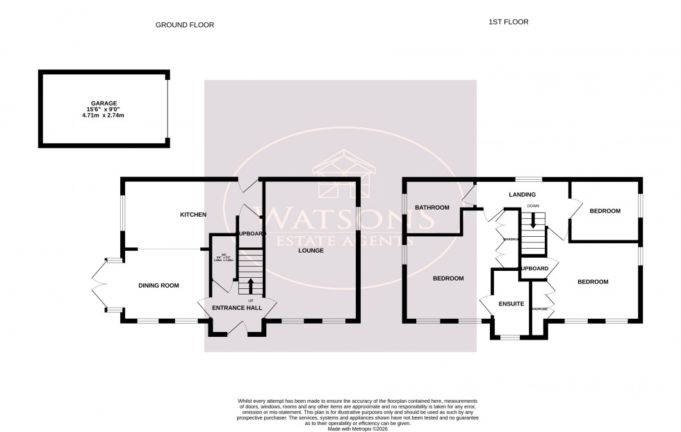 Floorplan for Nethermere Lane, Nottingham