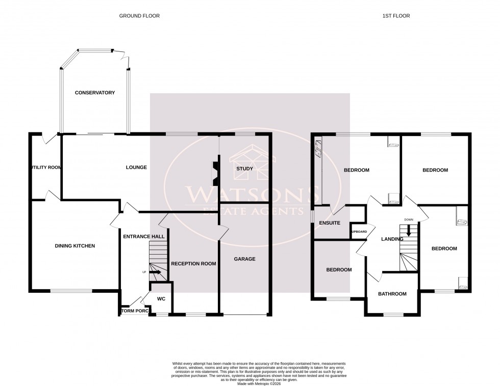 Floorplan for Nuthall, Nottingham