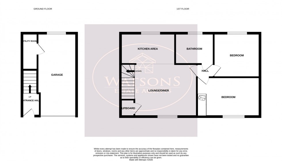 Floorplan for Hucknall, Nottingham