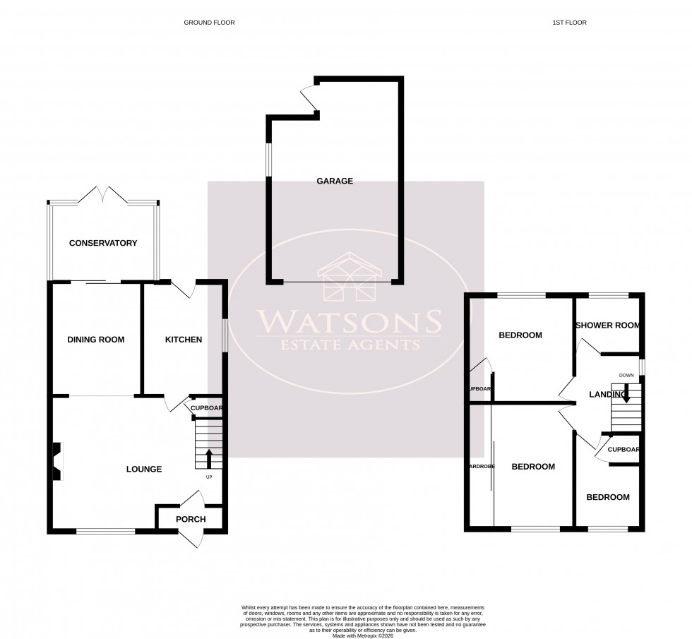 Floorplan for Giltbrook, Nottingham