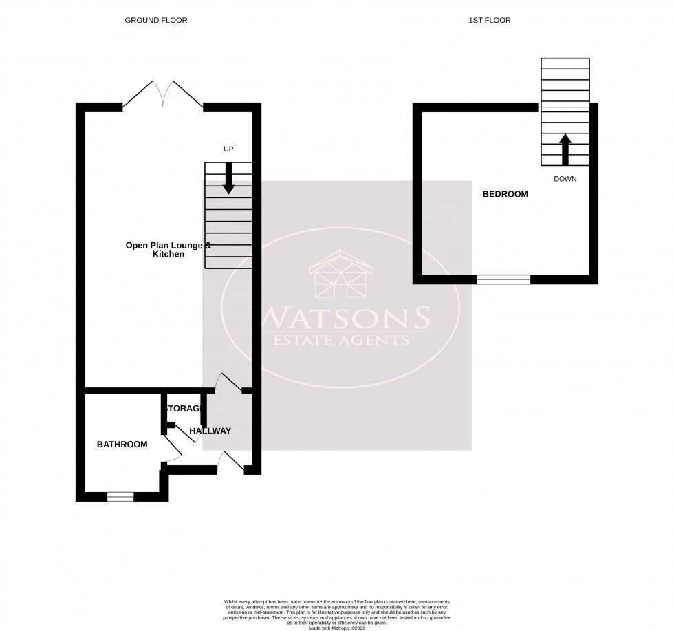 Floorplan for Nuthall, Nottingham