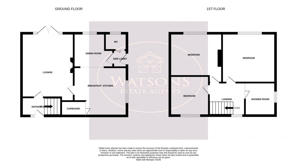 Floorplan for Nuthall, Nottingham