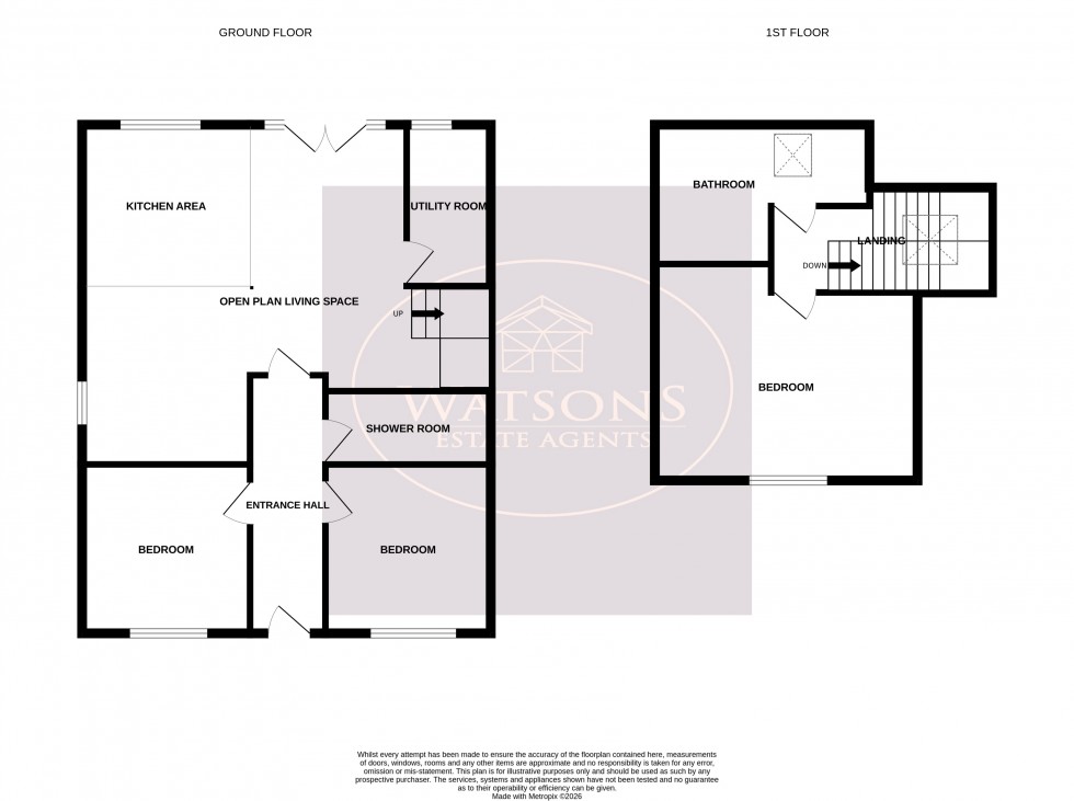 Floorplan for Giltbrook, Nottingham