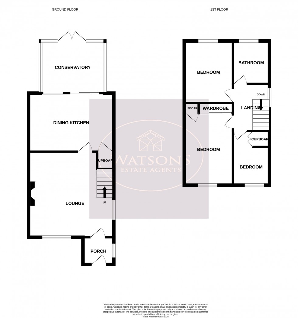 Floorplan for Duke Close, Nottingham