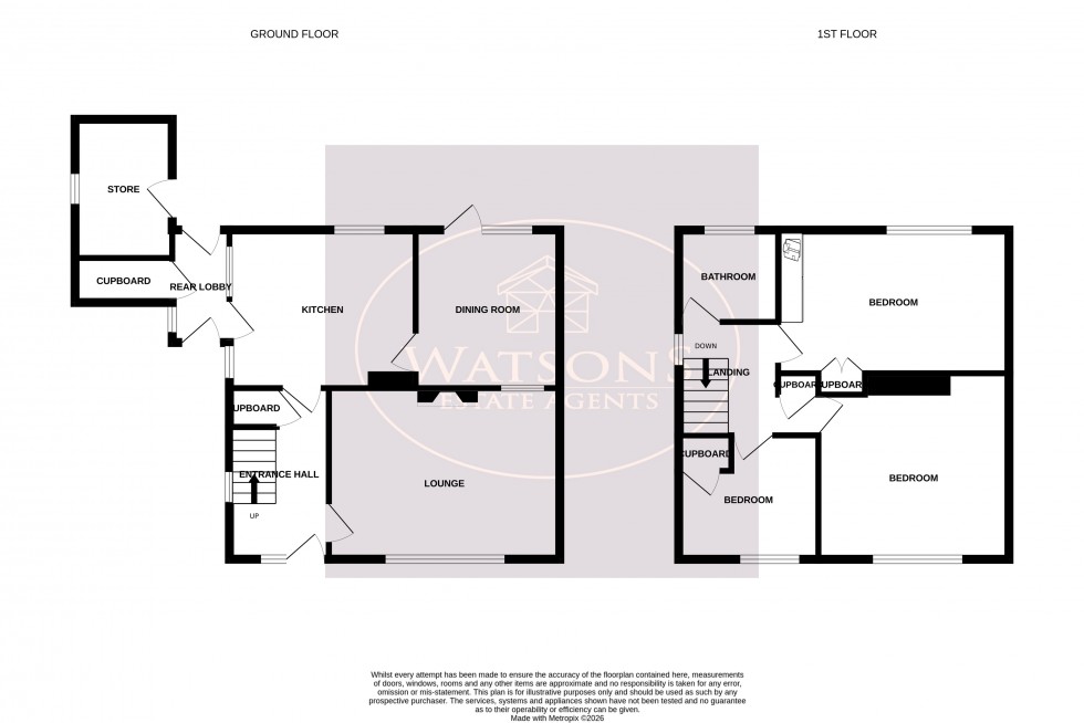 Floorplan for Nuthall, Nottingham