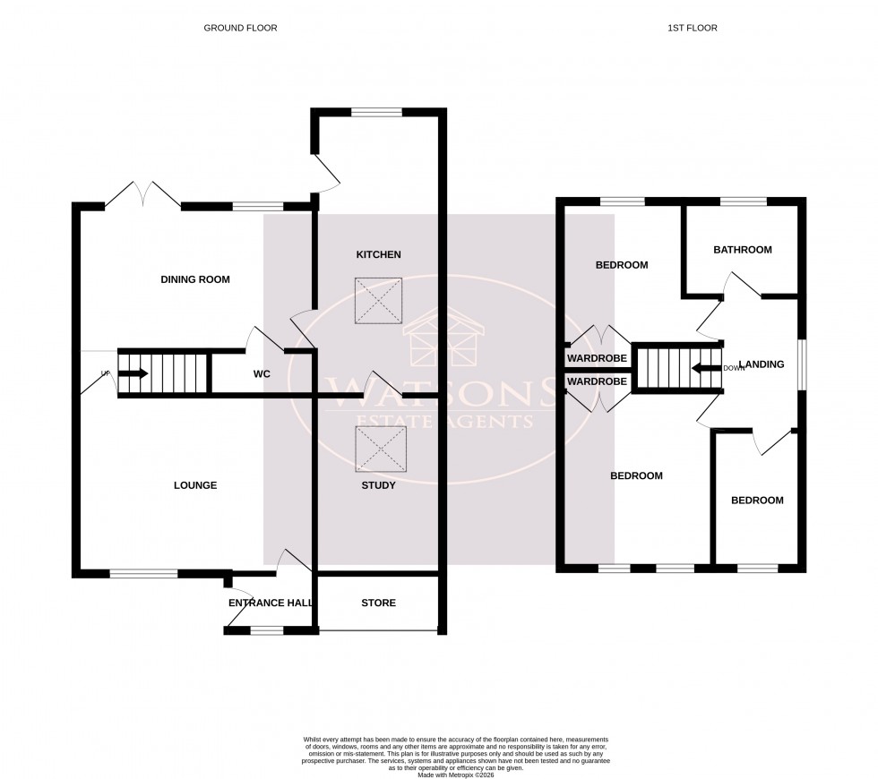 Floorplan for Giltbrook, Nottingham