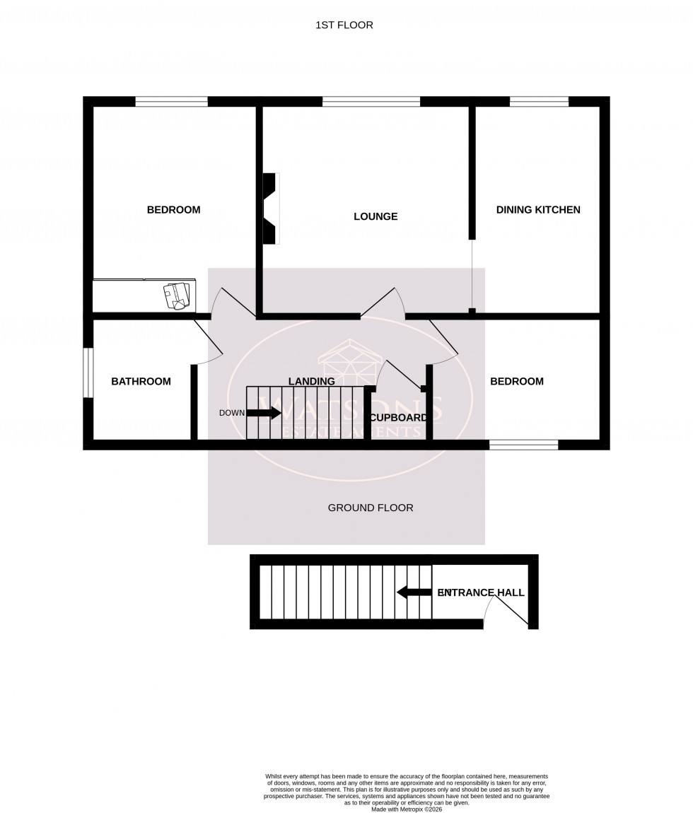 Floorplan for Watnall, Nottingham