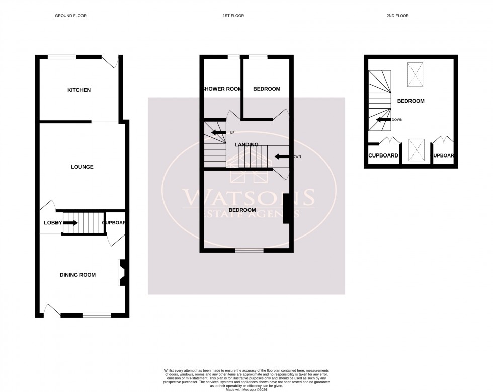 Floorplan for Eastwood, Nottingham