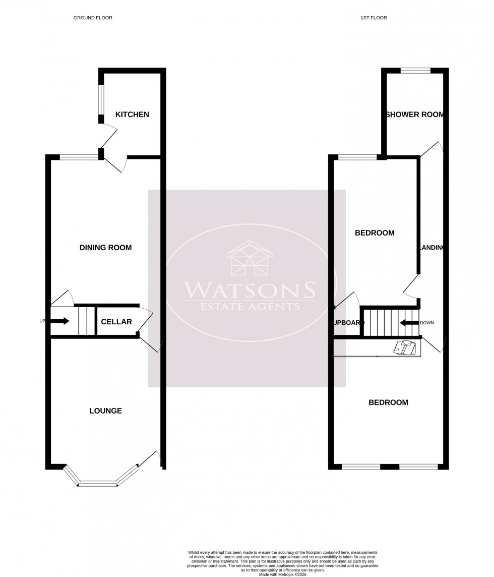 Floorplan for Burford Road, Nottingham