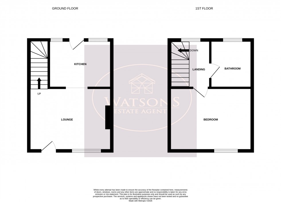 Floorplan for Ripley, Derbyshire