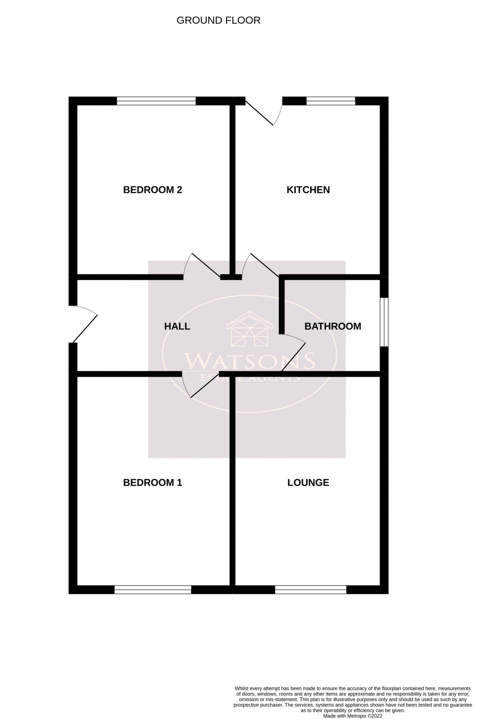 Floorplan for Newthorpe, Nottingham