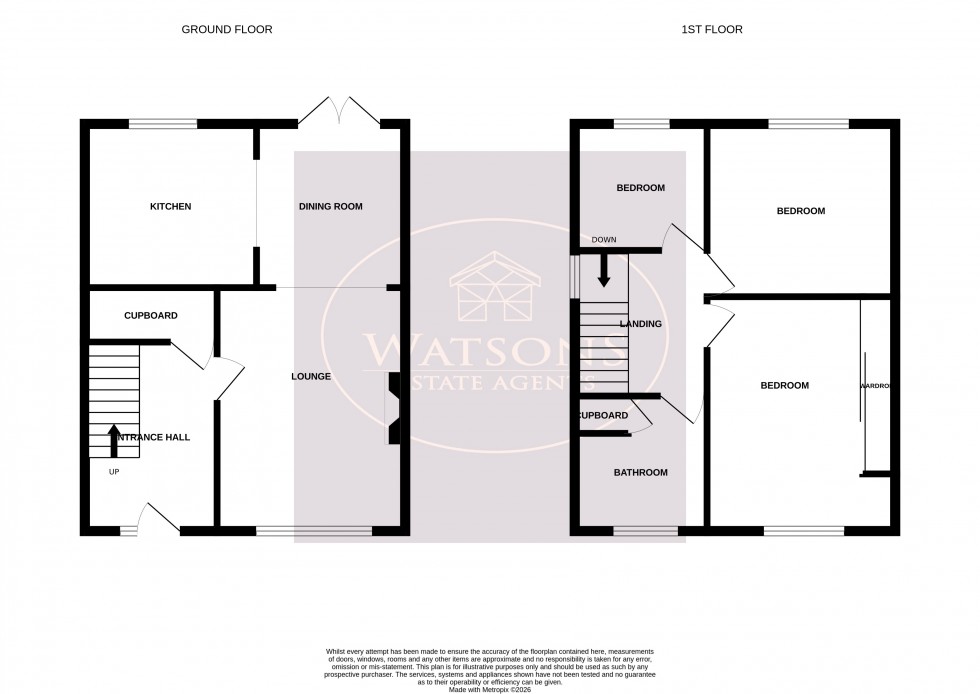 Floorplan for Awsworth, Nottingham