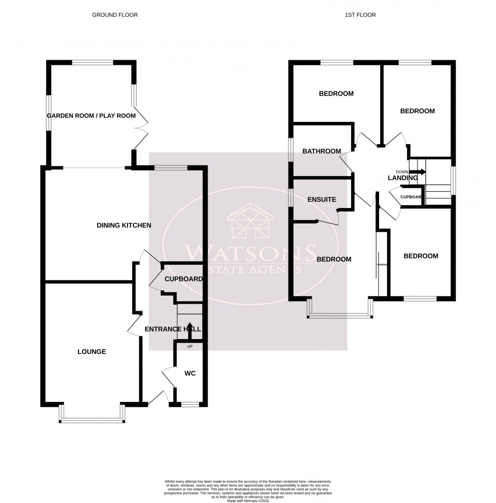 Floorplan for Eastwood, Nottingham