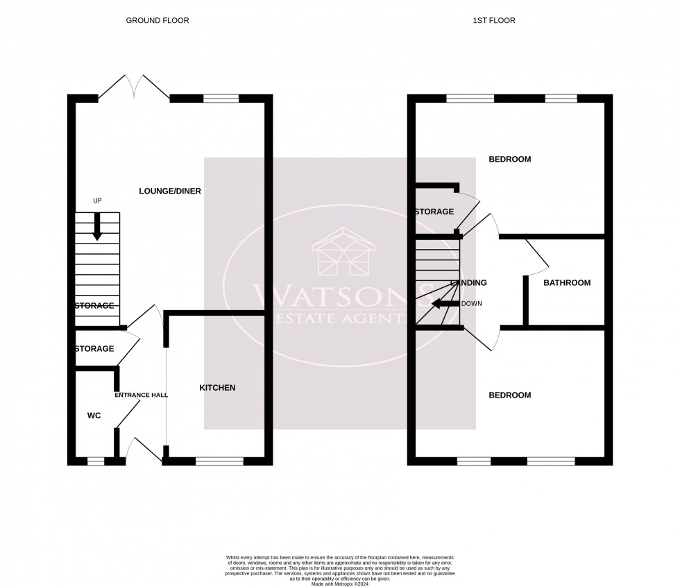 Floorplan for Giltbrook, Nottingham