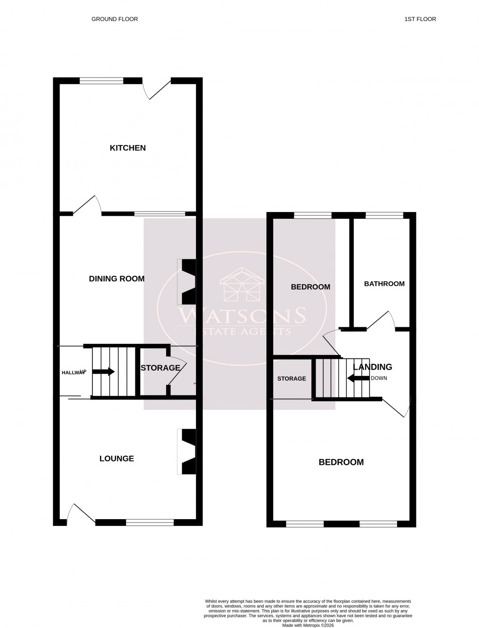 Floorplan for Jacksdale, Nottingham
