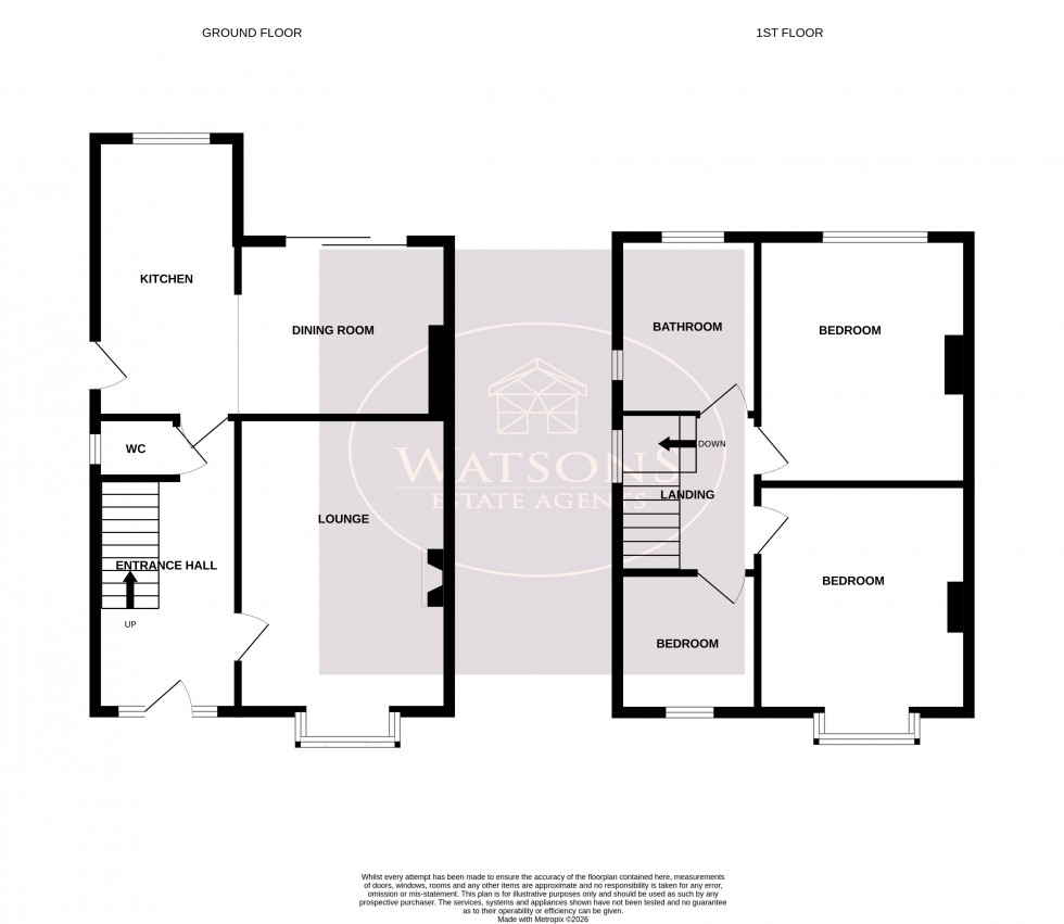 Floorplan for Nuthall, Nottingham