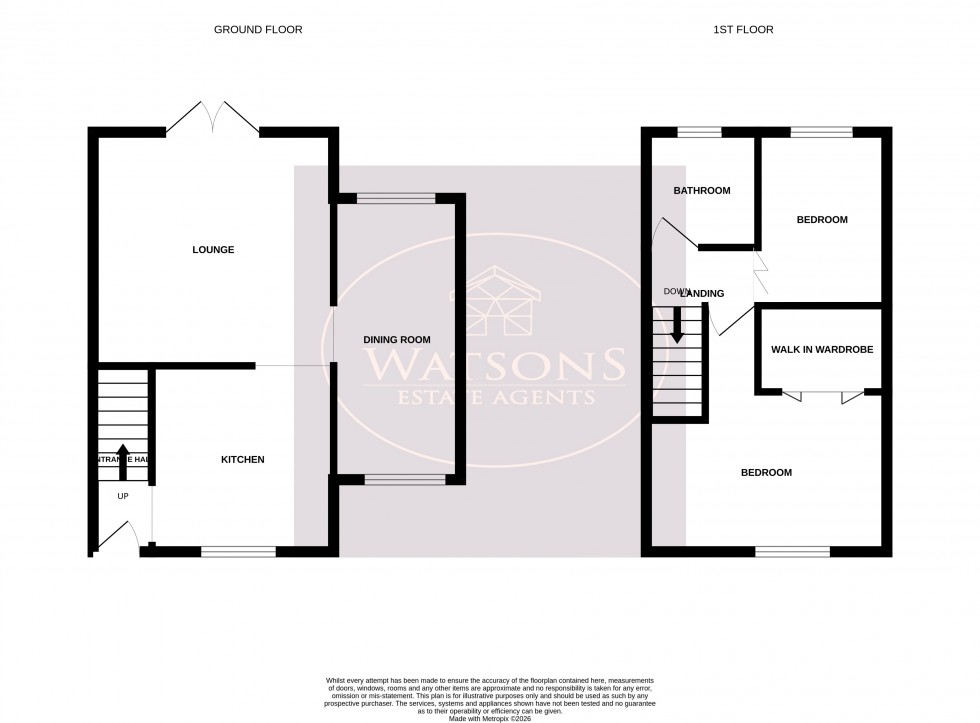 Floorplan for Hucknall, Nottingham