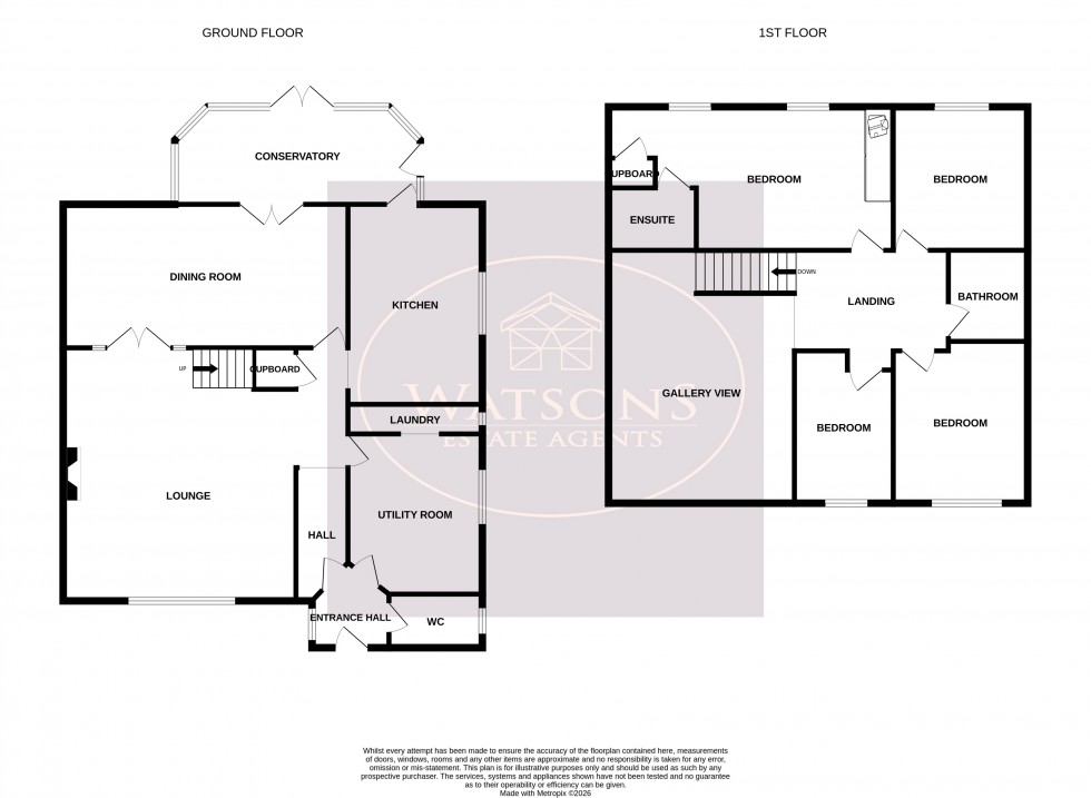 Floorplan for Eastwood, Nottingham