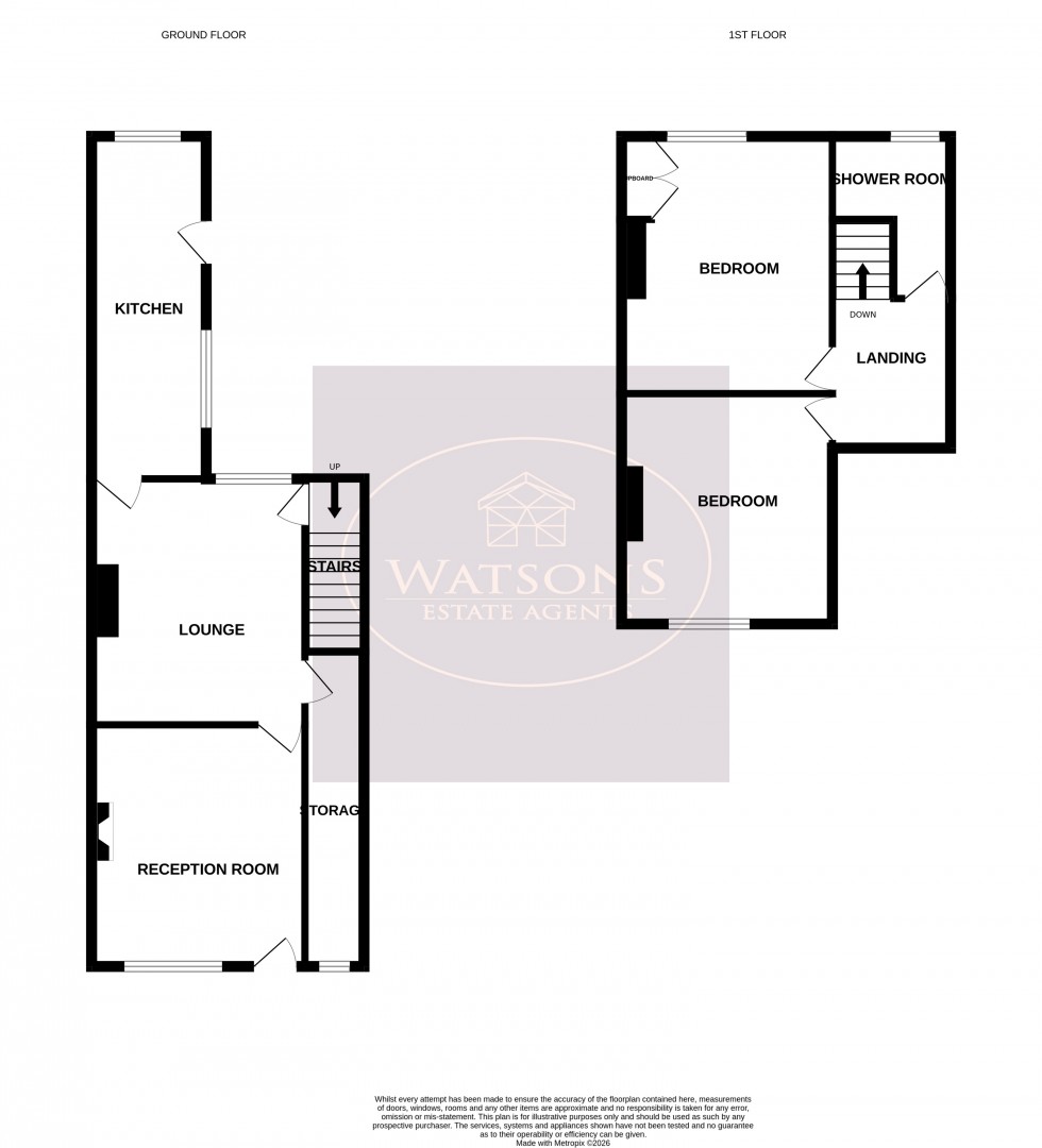 Floorplan for Kimberley, Nottingham