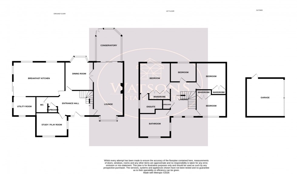 Floorplan for Rayneham Road, Ilkeston, Derbyshire