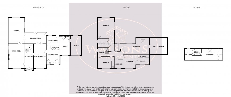 Floorplan for Cossall, Nottingham