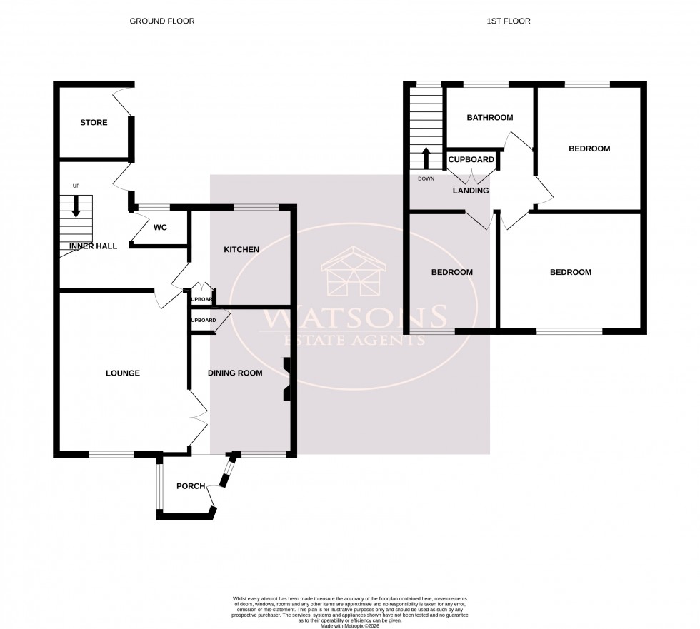 Floorplan for Stapleford, Nottingham