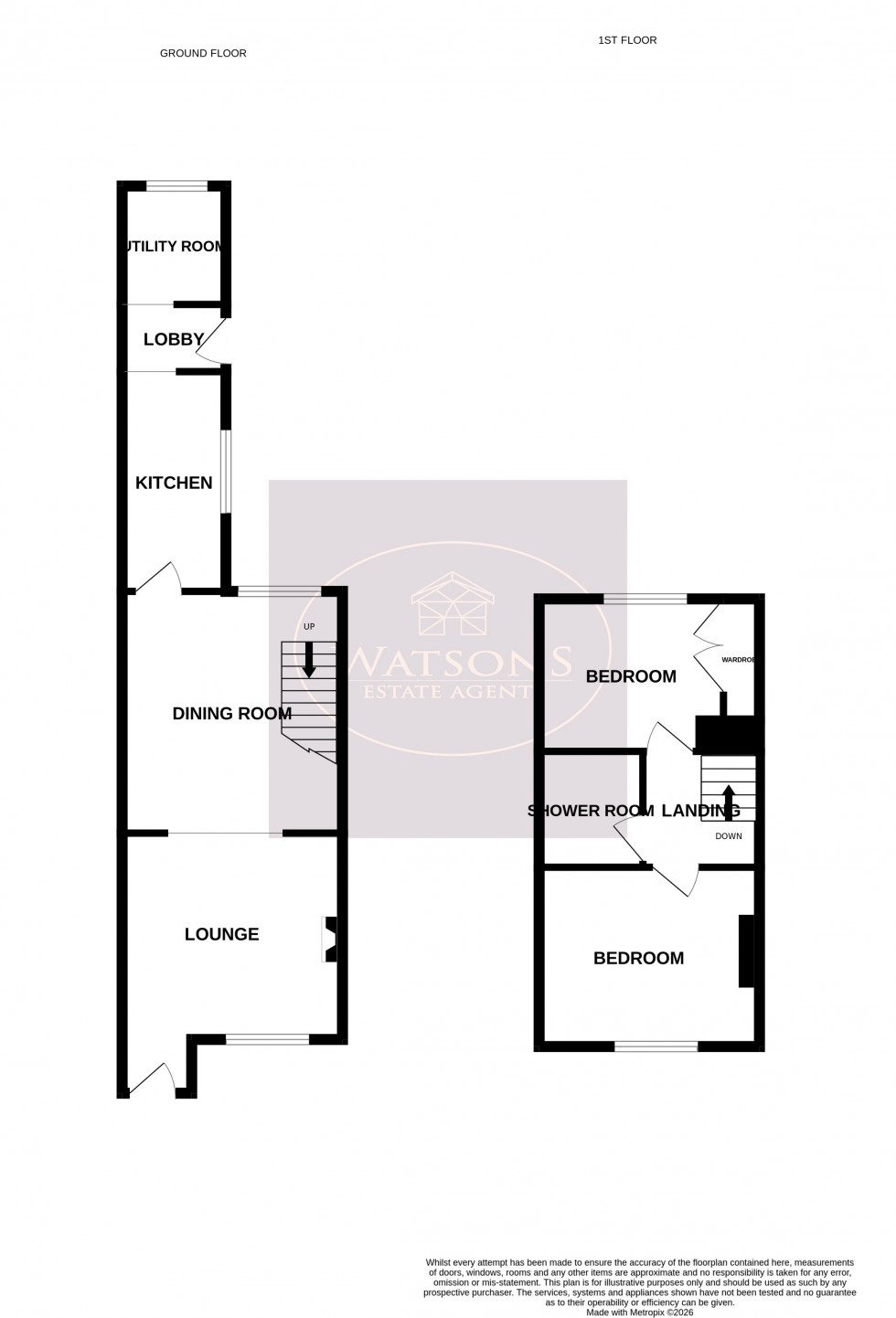Floorplan for Kimberley, Nottingham