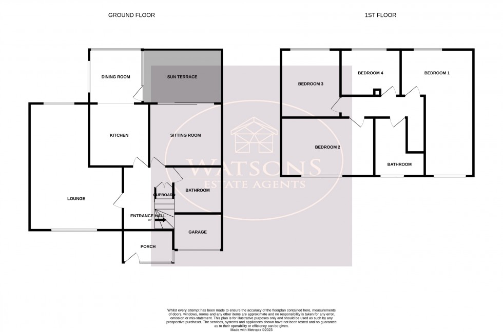 Floorplan for Eastwood, Nottingham