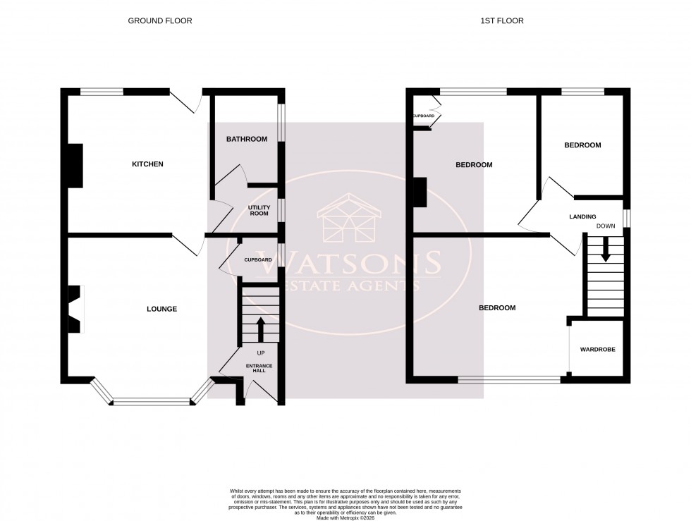 Floorplan for Eastwood, Nottingham