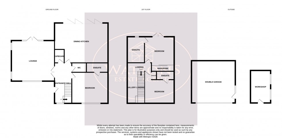 Floorplan for Kimberley, Nottingham