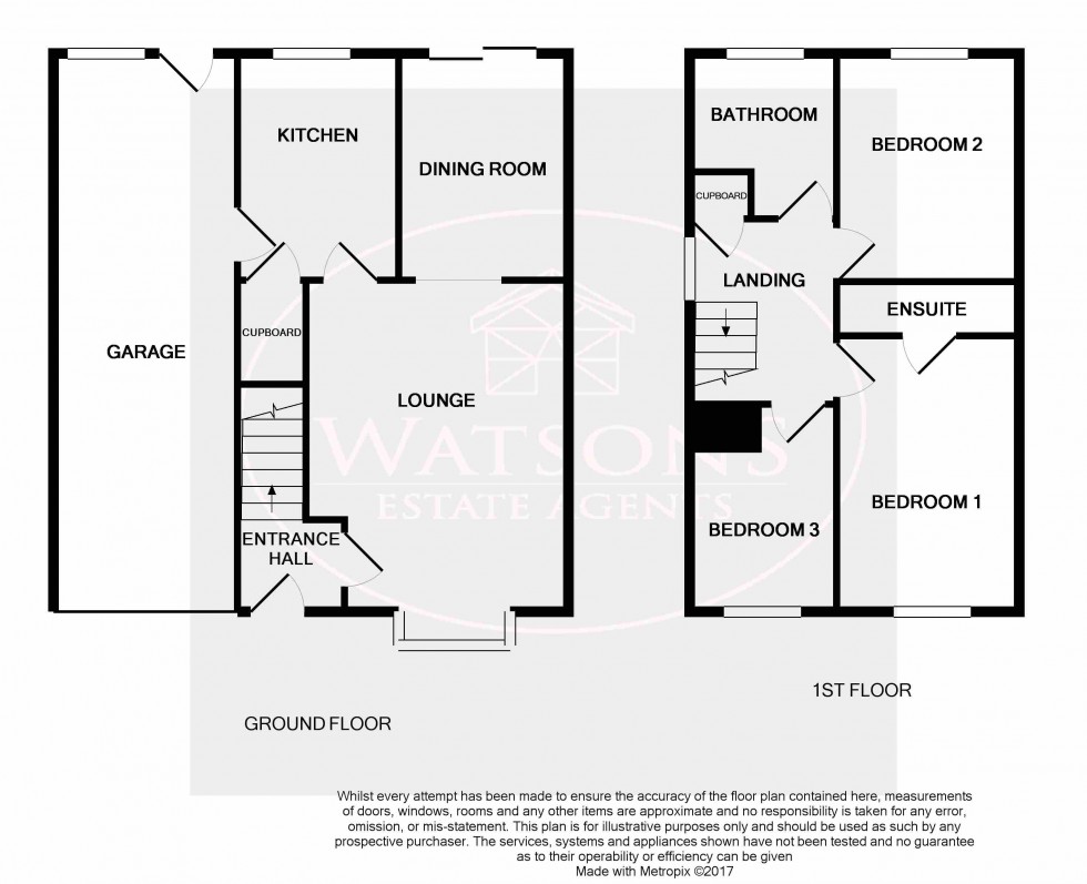 Floorplan for Kimberley, Nottingham