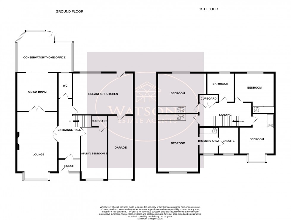 Floorplan for Nuthall, Nottingham