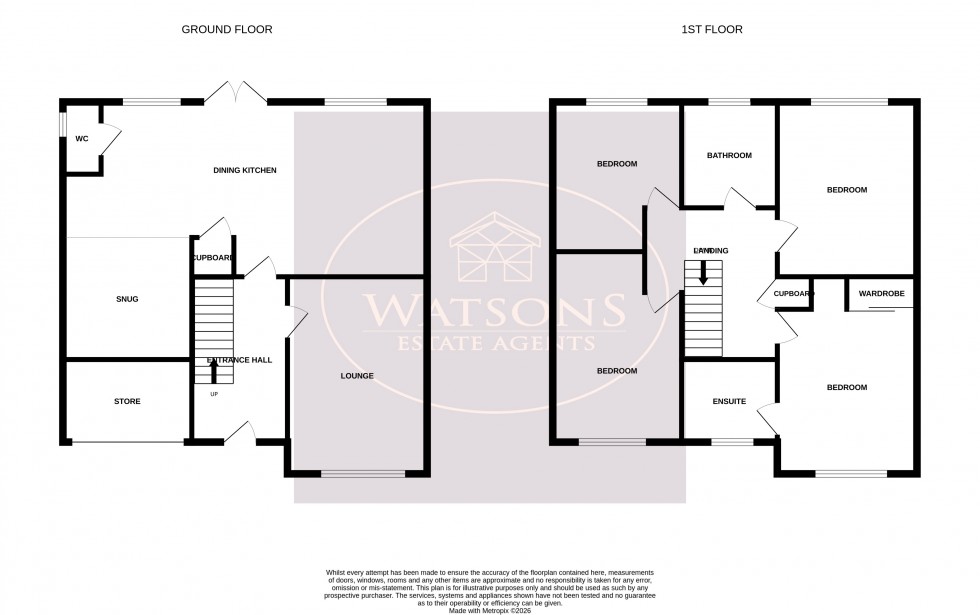 Floorplan for Codnor, Ripley, Derbyshire