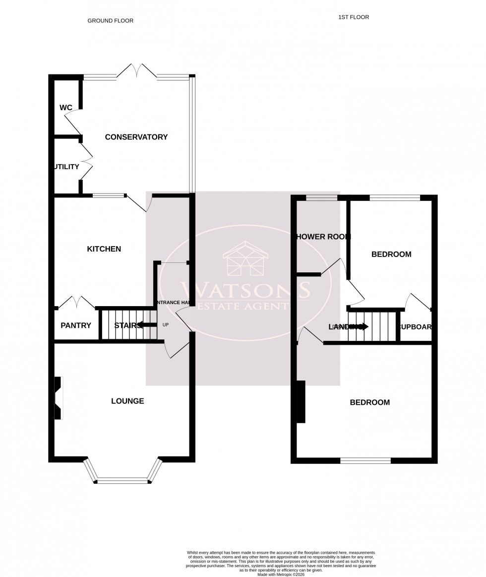 Floorplan for Hucknall, Nottingham